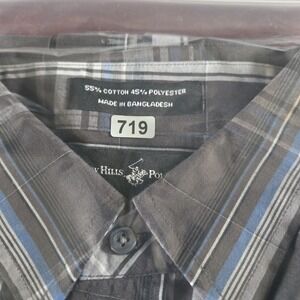 beverly hills polo club shirt l men
